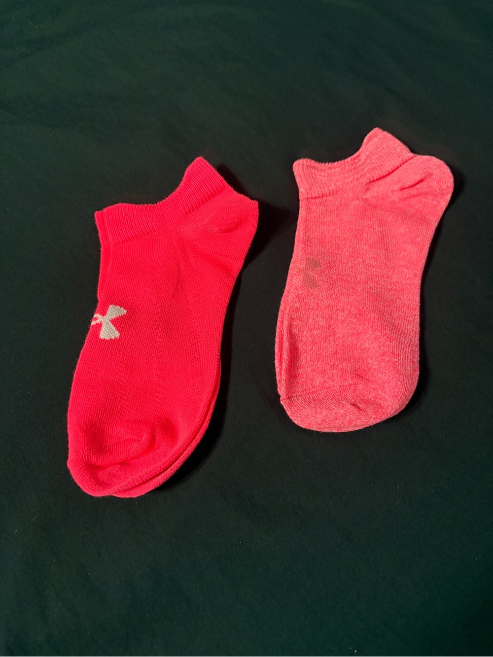 Under Armour Women's Neon Pink & Light Pink Low-Cut Athletic Socks - 2 Pack